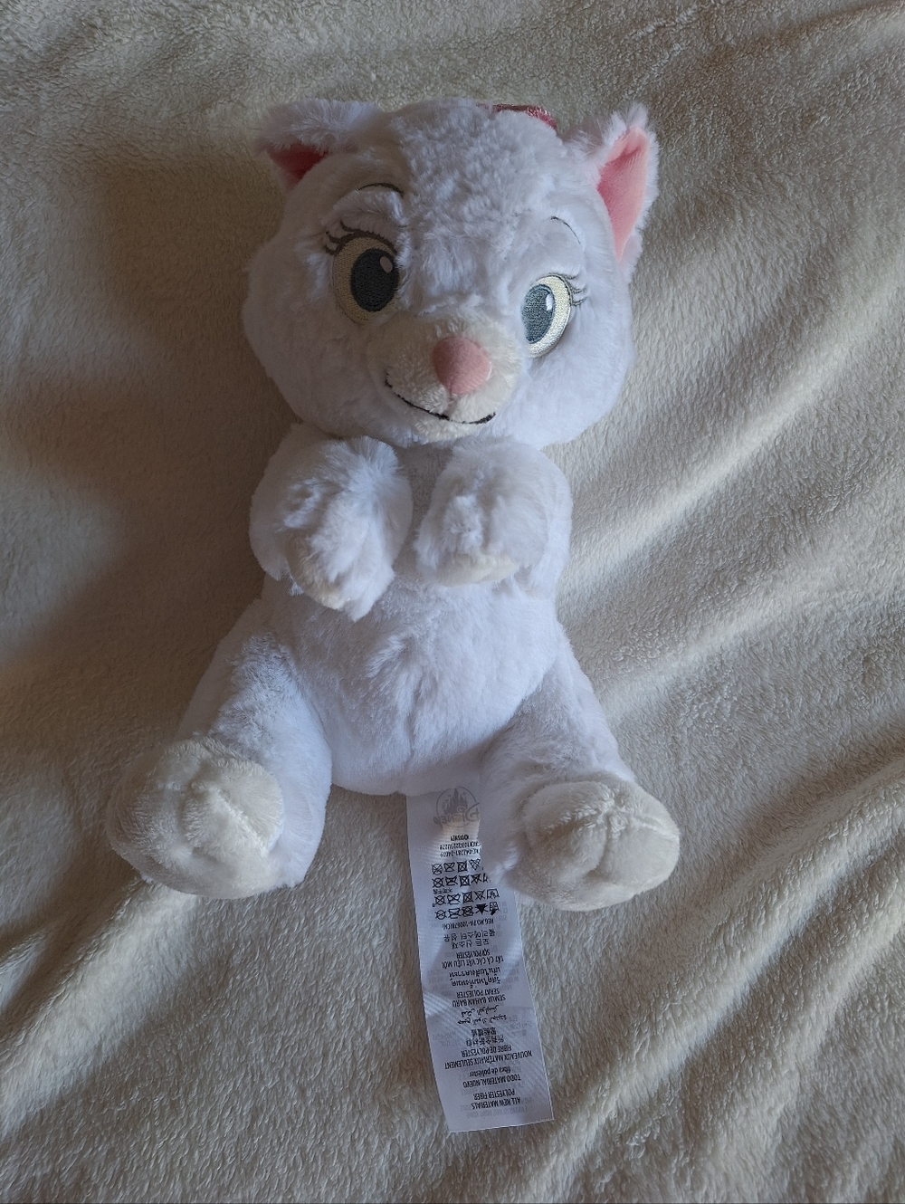Disney Store Marie Aristocats Plush 12" - Disney Babies Collection 🎀